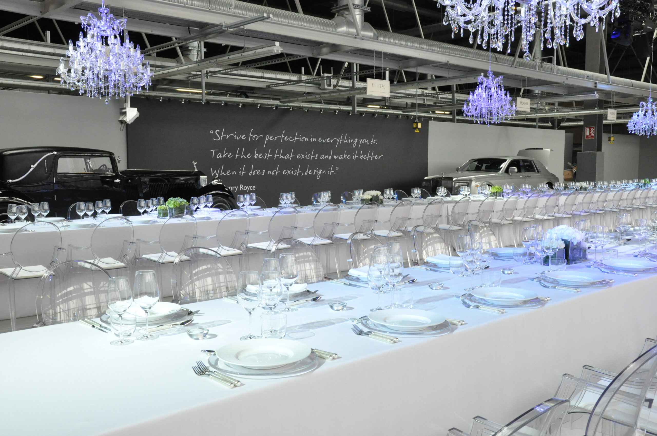 Rolls Royce Dinner