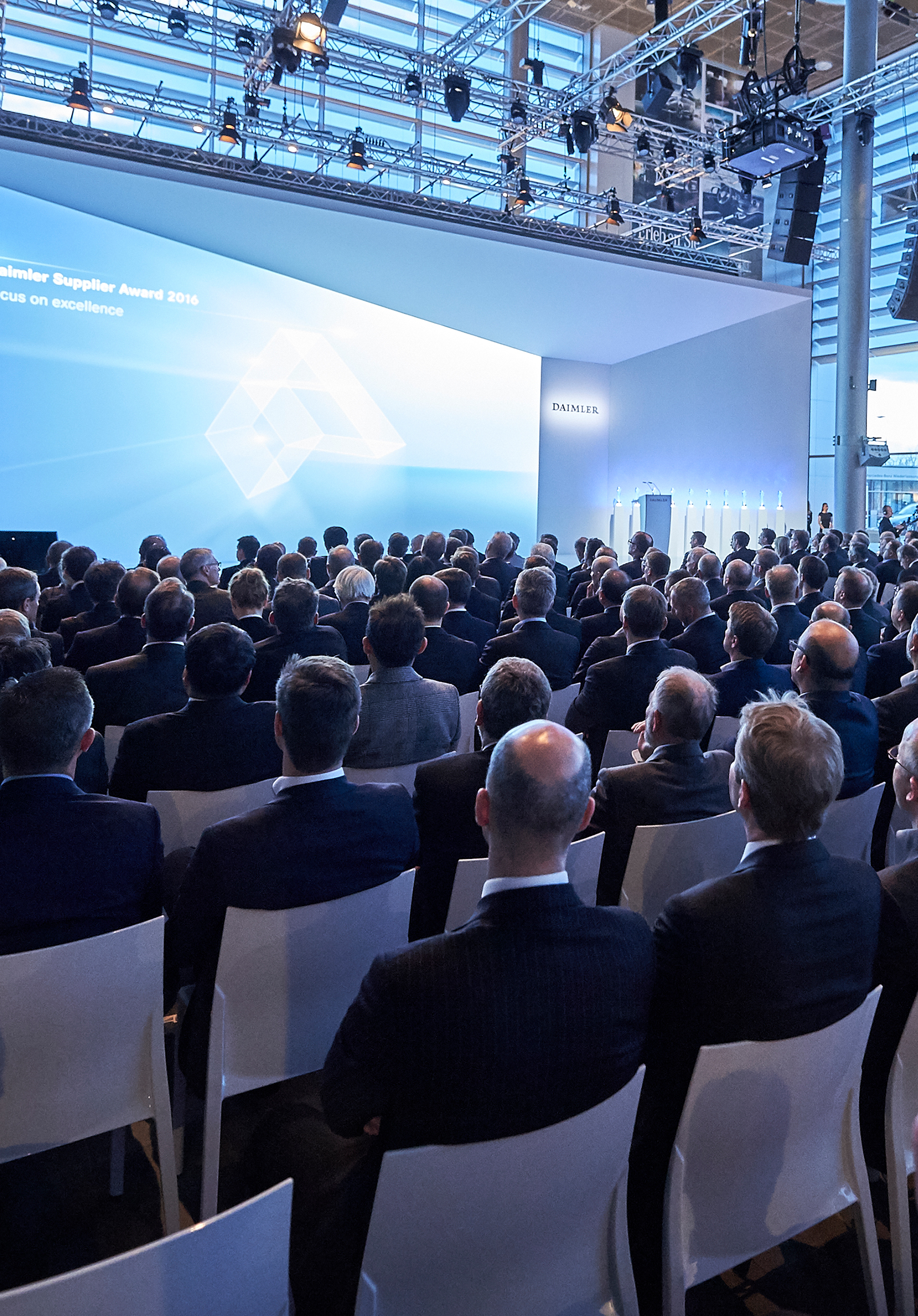 Siegelwerk für Daimler AG Messebau