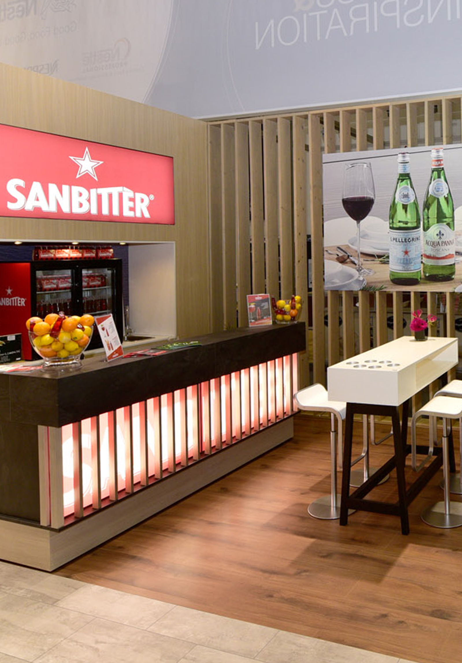 Nestlé Markenwelten auf der Internorga Theke Sanbitter
